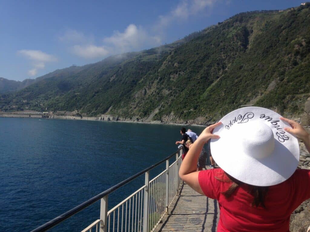 Darina in Cinque Terre the value in traveling